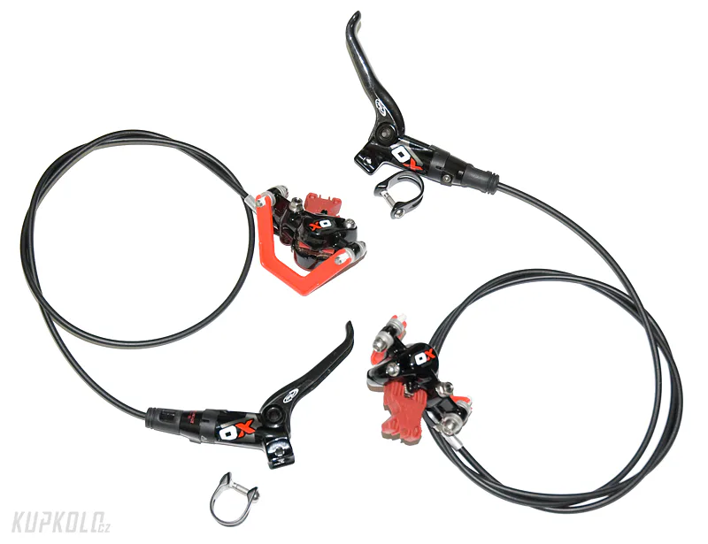 Set&#x20;brzd&#x20;Avid&#x20;Elixir&#x20;X0&#x20;Red&#x20;-&#x20;Carbon&#x20;p&#x00E1;ka&#x20;-&#x20;bez&#x20;kotou&#x010D;&#x016F;