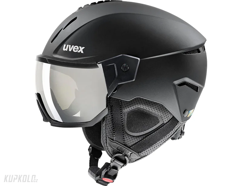 Zimní helma UVEX INSTINCT VISOR black mat (S566260200*)