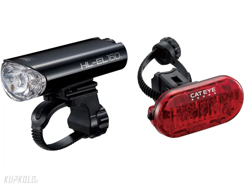 Sada&#x20;CATEYE&#x20;sv&#x011B;tlo&#x20;HL-EL160&#x20;blika&#x010D;ka&#x20;TL-LD155