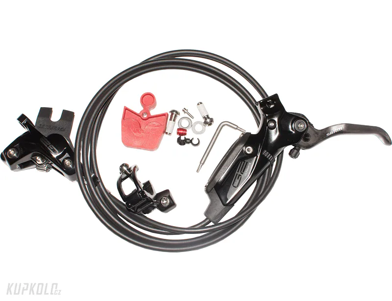 Kotou&#x010D;ov&#x00E1;&#x20;brzda&#x20;SRAM&#x20;G2&#x20;Ultimate,&#x20;karbonov&#x00E1;&#x20;p&#x00E1;&#x010D;ka,&#x20;titanov&#x00E9;&#x20;&#x0161;rouby,&#x20;barva&#x20;&#x010D;ern&#x00E1;