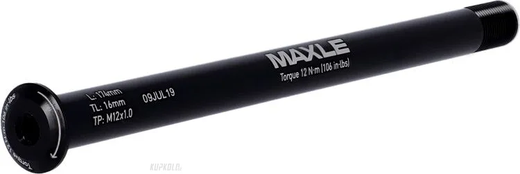 Pevná osa RockShox MAXLE Stealth 12x148mm - 174mm M12x1,0