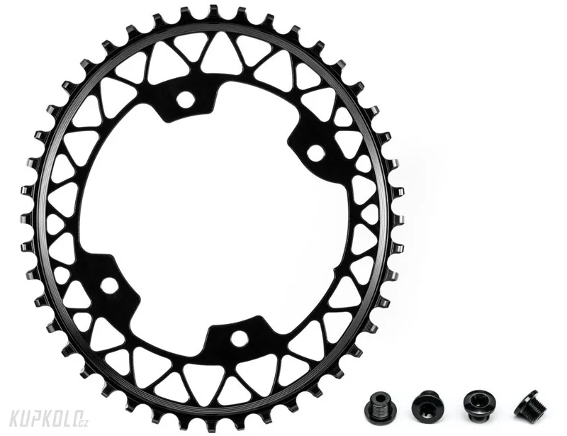 P&#x0159;evodn&#x00ED;k&#x20;absoluteBLACK&#x20;GRAVEL&#x20;OVAL&#x20;1X&#x20;110&#x2F;4&#x20;BCD