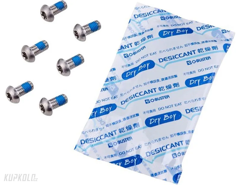 Sram&#x20;&#x0161;rouby&#x20;na&#x20;kotou&#x010D;e&#x20;TORX&#x20;25,&#x20;6&#x20;kus&#x016F;&#x20;Titan
