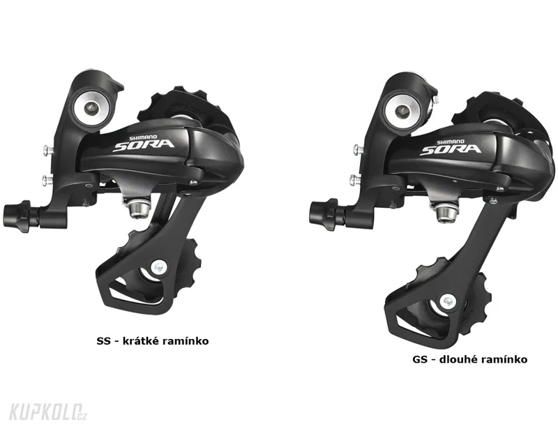 P&#x0159;ehazova&#x010D;ka&#x20;Shimano&#x20;SORA,&#x20;RD-3500,&#x20;9s