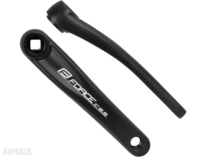 Klika levá FORCE C8.5 Al 170mm černá