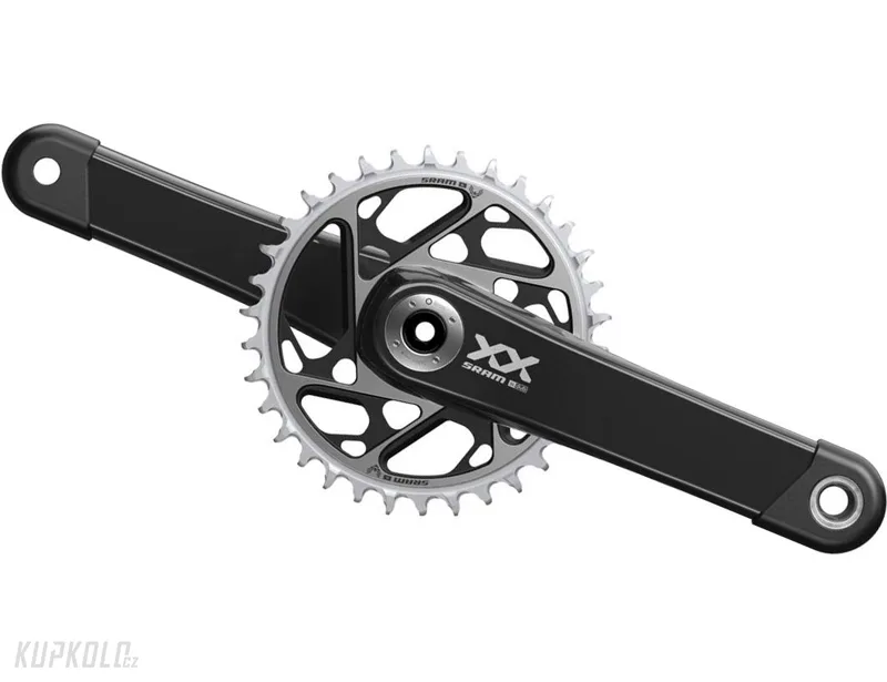 MTB kliky Sram XX SL Eagle DUB T-Type Boost, X-Sync 12s - Black Q168