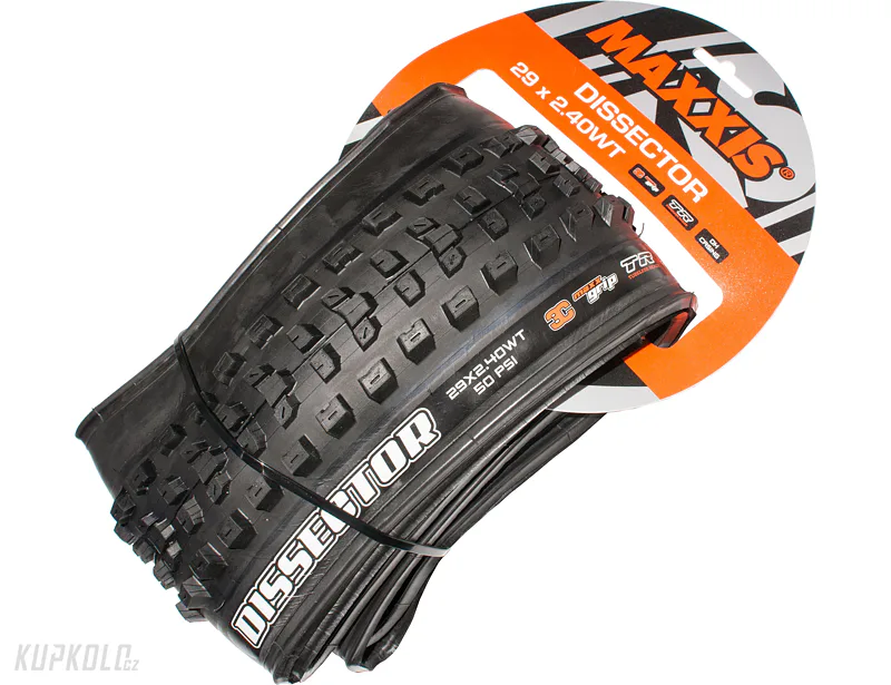 29&quot;&#x20;DH&#x20;Pl&#x00E1;&#x0161;&#x0165;&#x20;MTB&#x20;Maxxis&#x20;Dissector,&#x20;WT,&#x20;DH,&#x20;3C&#x20;MaxxGrip&#x20;Tubeless&#x20;Ready,&#x20;kevlar