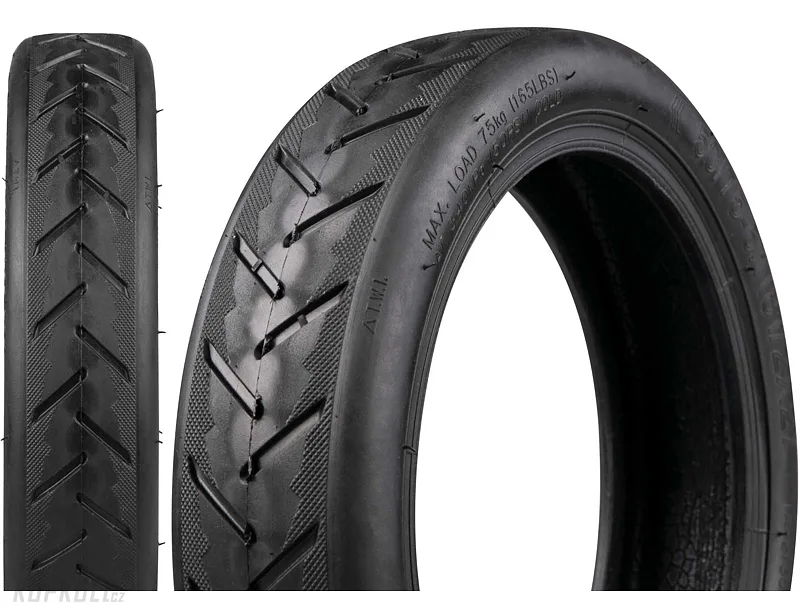 Plášť FORCE 8 1/2 x 2,0 IA-2135, drát, černý