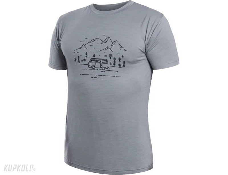 P&#x00E1;nsk&#x00E9;&#x20;triko&#x20;Sensor&#x20;Merino&#x20;Wool&#x20;Active,&#x20;kr&#x00E1;tk&#x00FD;&#x20;ruk&#x00E1;v&#x20;-&#x20;VAN&#x20;LIFE&#x20;&#x0161;ed&#x00E1;