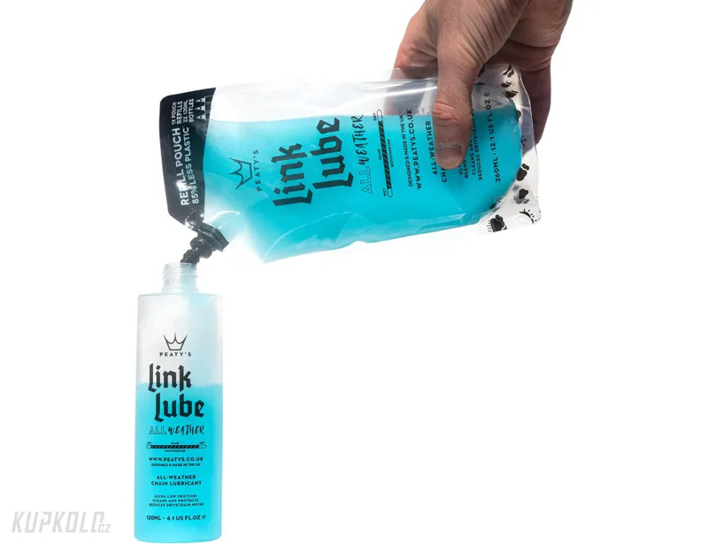Náhradní náplň mazacího oleje PEATY'S LINKLUBE ALL-WEATHER 360ml