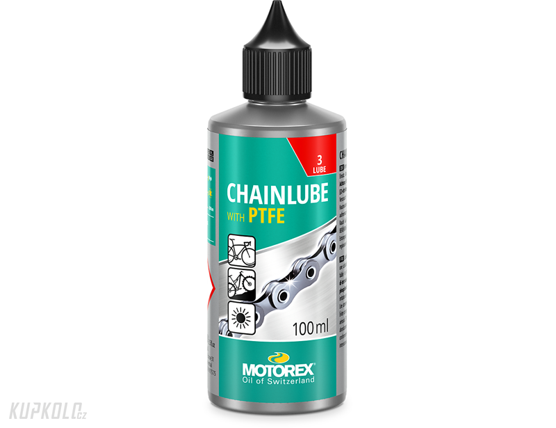 Mazací olej MOTOREX CHAIN LUBE PTFE 100ML OLEJ