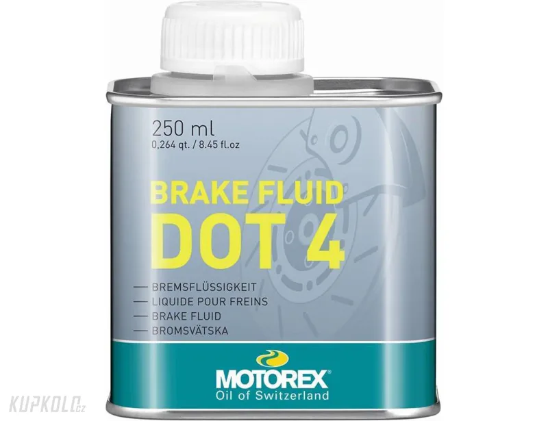 Motorex&#x20;brzdov&#x00FD;&#x20;olej&#x20;DOT&#x20;4.0,&#x20;250ml