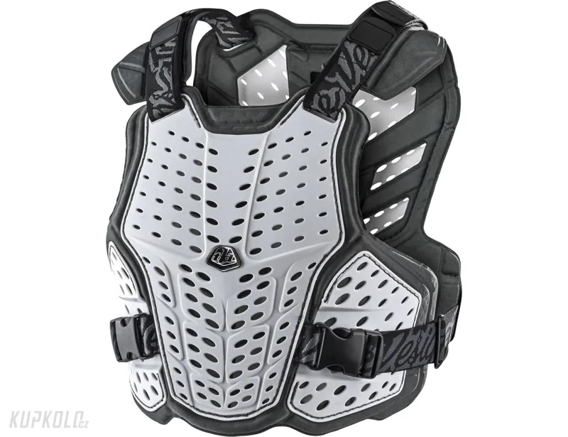 Troy Lee Designs DĚTSKÝ CHRÁNIČ PÁTEŘE A HRUDNÍKU ROCKFIGHT WHITE