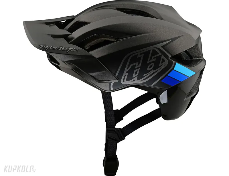 Helma Troy Lee Designs FLOWLINE SE MIPS BADGE CHARCOAL / GRAY