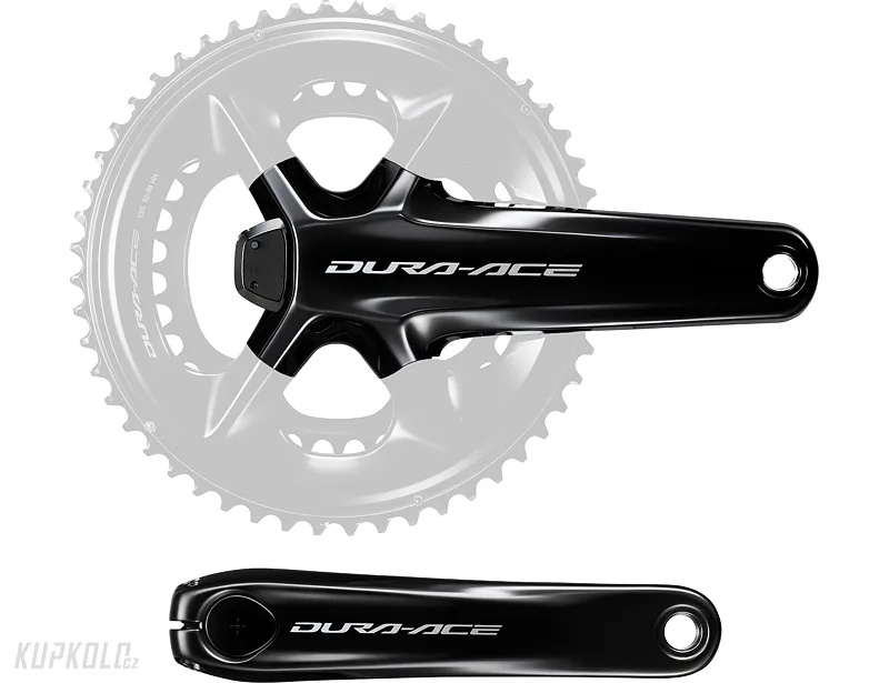 Kliky&#x20;Shimano&#x20;Dura&#x20;Ace,&#x20;FC-R9200-P&#x20;s&#x20;powermetrem&#x20;bez&#x20;p&#x0159;evodn&#x00ED;ku