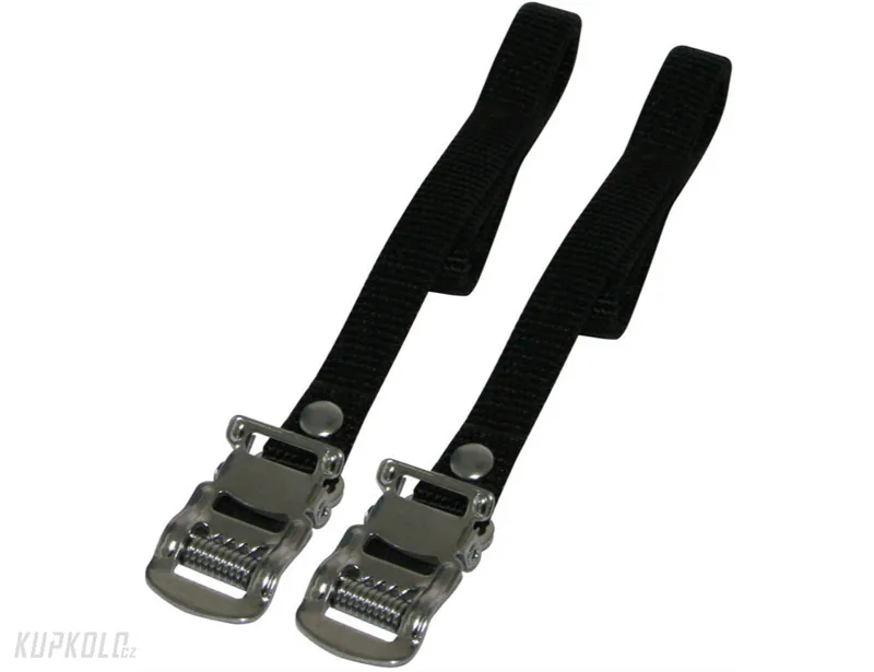 Řemínek klipsny nylon černý, 2 kusy