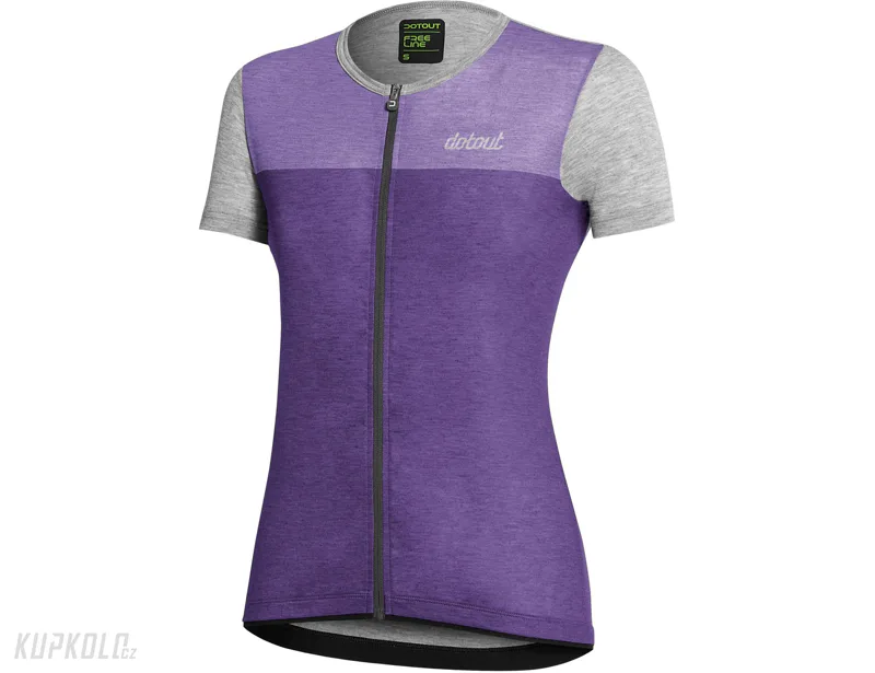 D&#x00E1;msk&#x00FD;&#x20;dres&#x20;Dotout&#x20;Glory&#x20;violet-melange&#x20;light&#x20;gray