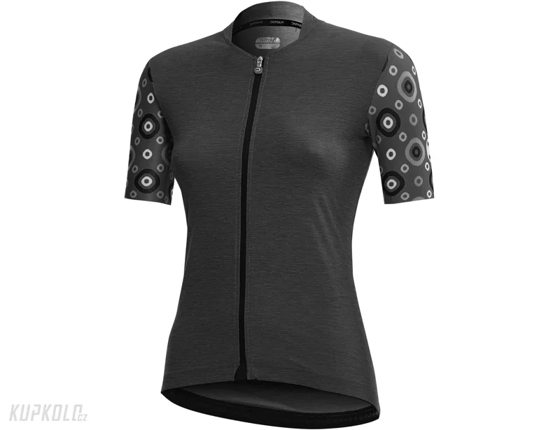D&#x00E1;msk&#x00FD;&#x20;dres&#x20;Dotout&#x20;Check&#x20;melange&#x20;dark&#x20;gray