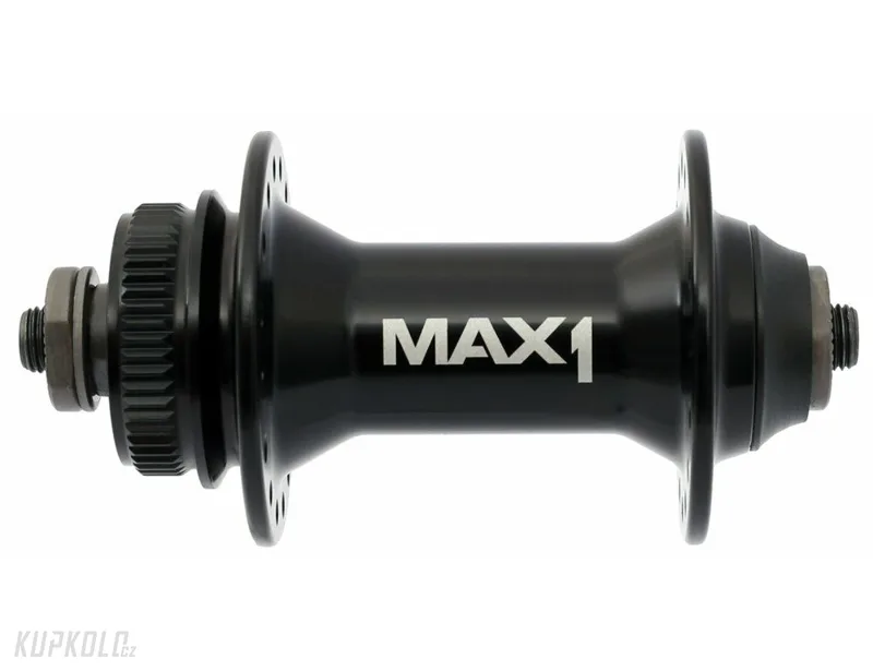 Náboj přední MAX1 Sport 32h Center Lock černý