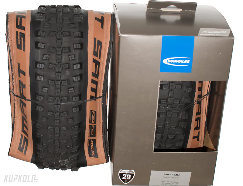 29&quot;&#x20;Pl&#x00E1;&#x0161;&#x0165;&#x20;MTB&#x20;Schwalbe&#x20;Smart&#x20;Sam&#x20;Double&#x20;Defence&#x20;Addix,&#x20;pro&#x20;elektrokola&#x20;Bronze&#x20;skin