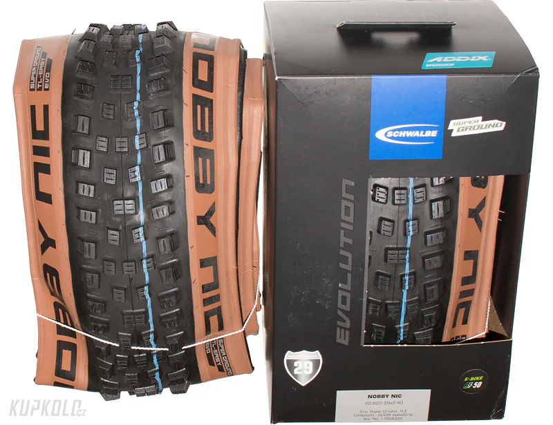 29&quot;&#x20;Pl&#x00E1;&#x0161;&#x0165;&#x20;MTB&#x20;Schwalbe&#x20;Nobby&#x20;Nic&#x20;Addix&#x20;Speedgrip&#x20;SuperGround,&#x20;Snake&#x20;skin,&#x20;TL-easy,&#x20;Bronze&#x20;skin