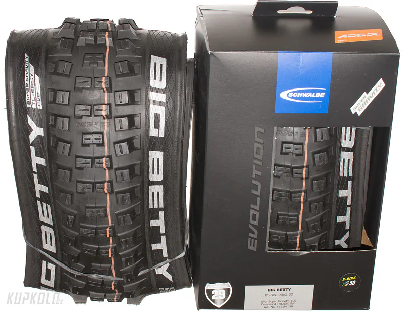29&quot;&#x20;Pl&#x00E1;&#x0161;&#x0165;&#x20;MTB&#x20;Schwalbe&#x20;Big&#x20;Betty,&#x20;Super&#x20;Gravity&#x20;Addix&#x20;Soft