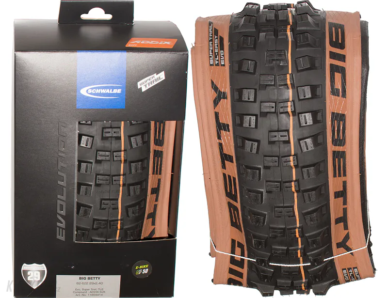 29&quot;&#x20;Pl&#x00E1;&#x0161;&#x0165;&#x20;MTB&#x20;Schwalbe&#x20;Big&#x20;Betty,&#x20;SuperTrail&#x20;Addix&#x20;Soft&#x20;TLE&#x20;bronze