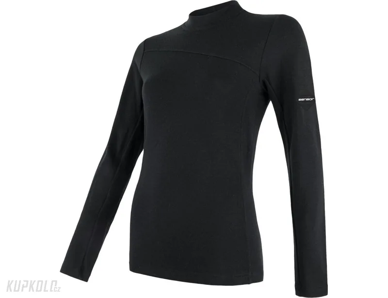 D&#x00E1;msk&#x00E9;&#x20;triko&#x20;Sensor&#x20;Merino&#x20;EXTREME,&#x20;&#x010D;ern&#x00E1;
