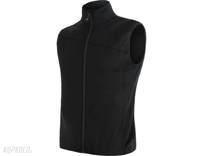 Sensor&#x20;Merino&#x20;Extreme&#x20;p&#x00E1;nsk&#x00E1;&#x20;vesta,&#x20;&#x010D;ern&#x00E1;
