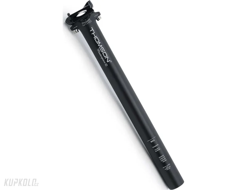 Sedlovka Thomson Masterpiece C 0mm offset carbonová černá