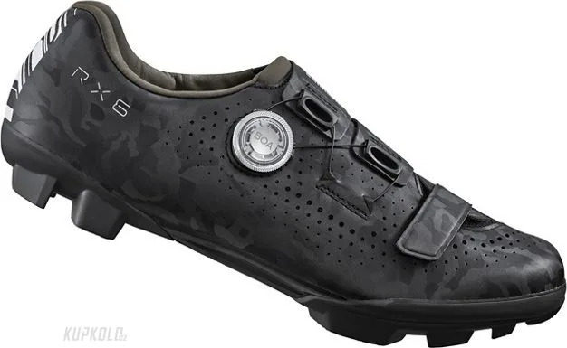 Tretry na gravel Shimano SH-RX600ML, černá