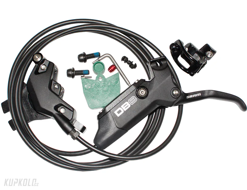 Brzdy SRAM DB8 4 píst - minerální olej