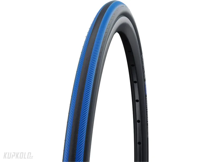 24&quot;&#x20;Schwalbe&#x20;pl&#x00E1;&#x0161;&#x0165;&#x20;RightRun,&#x20;KevlarGuard,&#x20;modr&#x00E9;&#x20;pruhy