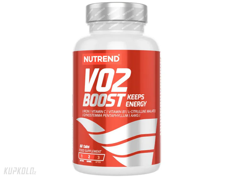 Nutrend VO2 BOOST podpora přenosu kyslíku v těle, 60 tablet