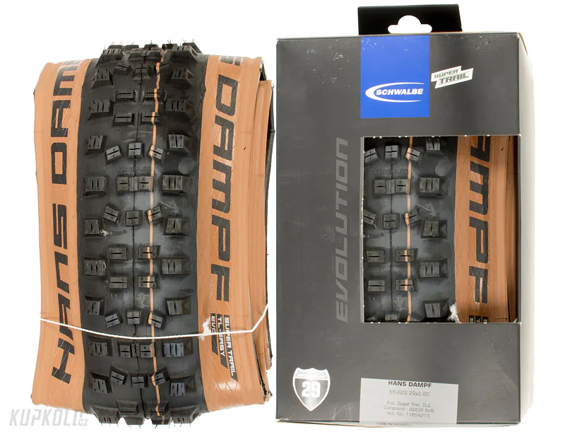 29&quot;&#x20;Pl&#x00E1;&#x0161;&#x0165;&#x20;MTB&#x20;Schwalbe&#x20;Hans&#x20;Dampf&#x20;SuperTrail&#x20;TLE&#x20;AddixSoft&#x20;Bronze&#x20;sidewall