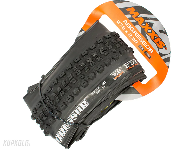 27,5&quot;&#x20;Pl&#x00E1;&#x0161;&#x0165;&#x20;MTB&#x20;Maxxis&#x20;Aggressor&#x20;Exo&#x20;TL-Ready&#x20;kevlar