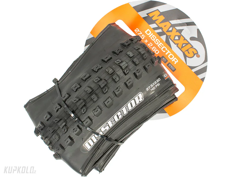 27,5&quot;&#x20;Maxxis&#x20;Dissector&#x20;pl&#x00E1;&#x0161;&#x0165;&#x20;kevlar&#x20;EXO&#x2F;TR