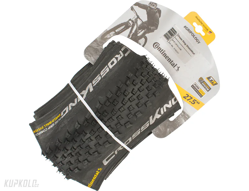 27,5&quot;&#x20;Pl&#x00E1;&#x0161;&#x0165;&#x20;CONTINENTAL&#x20;Cross&#x20;King&#x20;ShieldWall&#x20;Performance&#x20;kevlar