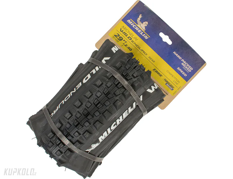 Pl&#x00E1;&#x0161;&#x0165;&#x20;Michelin&#x20;29X2.40&#x20;Wild&#x20;Enduro,&#x20;Competition&#x20;Line,&#x20;GUM-X3D,&#x20;Gravity&#x20;Shield,&#x20;Tubeless&#x20;Ready,&#x20;zadn&#x00ED;