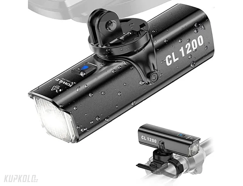 Světlo přední Towild CL 1200 - 5000 mAh
