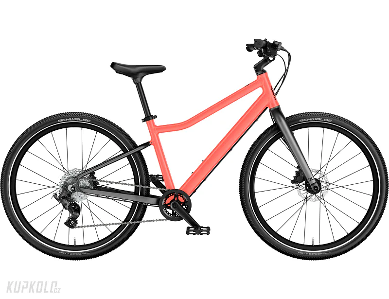 D&#x011B;tsk&#x00E9;&#x20;horsk&#x00E9;&#x20;kolo&#x20;24&quot;&#x20;WOOM&#x20;5&#x20;Explore&#x20;Neon&#x20;Coral