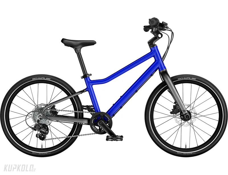 WOOM 4 - dětské kolo 20"  Explore W4 - Magnetic Blue 2025