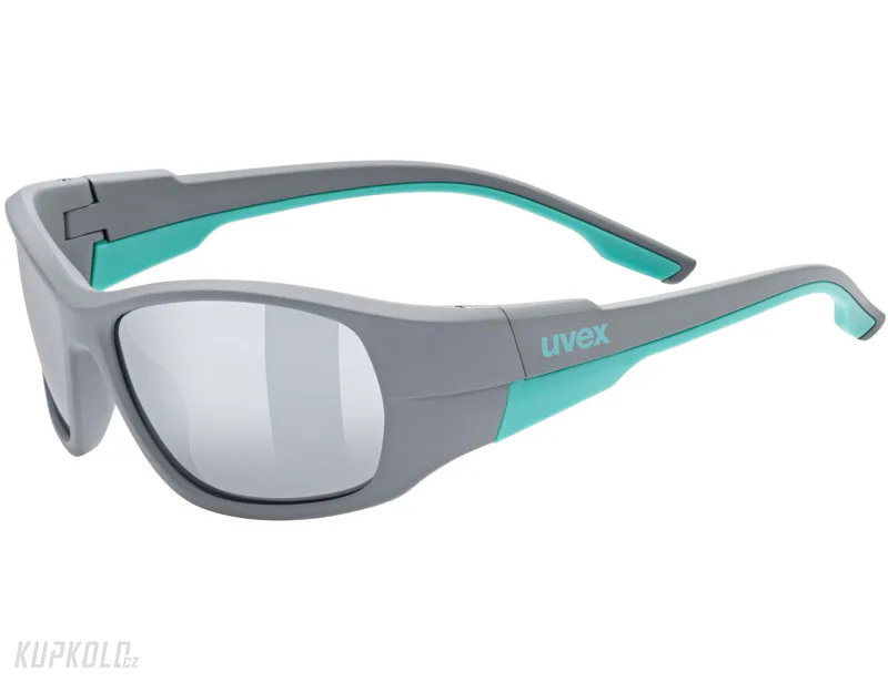 D&#x011B;tsk&#x00E9;&#x20;br&#x00FD;le&#x20;Uvex&#x20;Sportstyle&#x20;514&#x20;Grey&#x20;Matt&#x20;&#x2F;&#x20;Silver