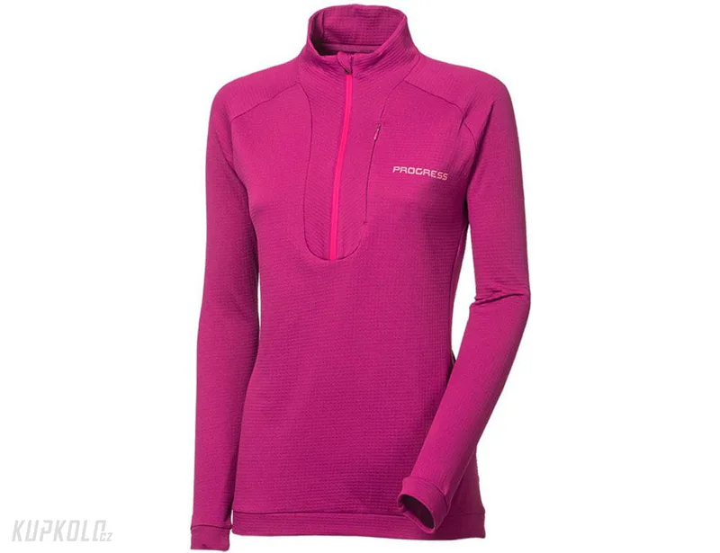 Progress&#x20;CUBICA&#x20;ZIP&#x20;d&#x00E1;msk&#x00E1;&#x20;sportovn&#x00ED;&#x20;mikina,&#x20;fuchsie