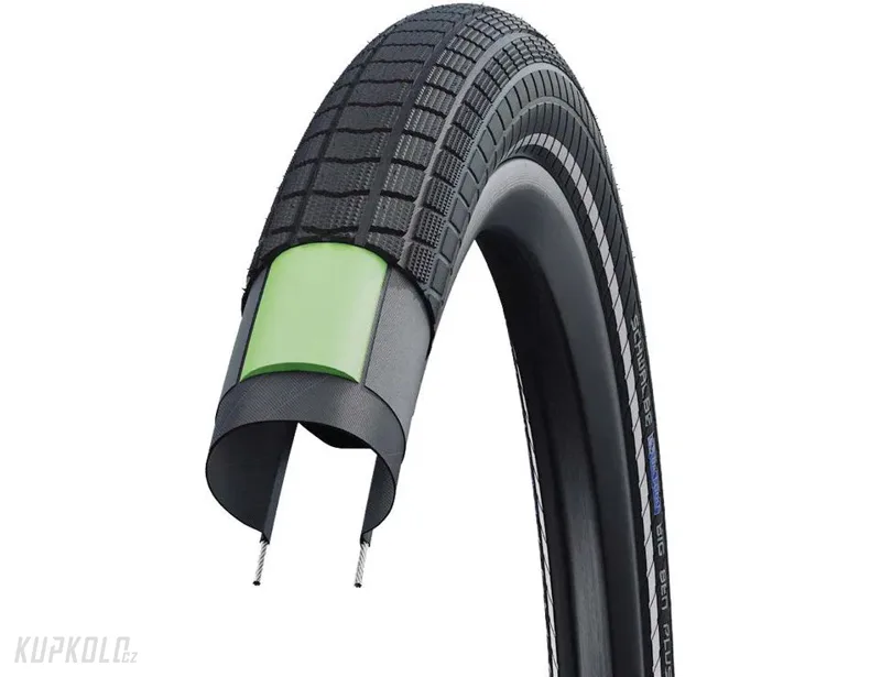 29&quot;&#x20;Pl&#x00E1;&#x0161;&#x0165;&#x20;MTB&#x20;Schwalbe&#x20;Big&#x20;Ben&#x20;Plus&#x20;dr&#x00E1;t&#x20;-&#x20;Double&#x20;defense&#x20;GreenGuard&#x20;Snake&#x20;skin,&#x20;reflexn&#x00ED;&#x20;pruh