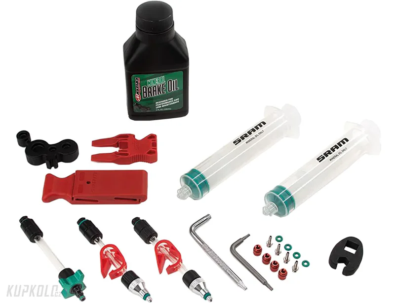 Odvzdu&#x0161;&#x0148;ovac&#x00ED;&#x20;sada&#x20;Sram&#x20;Mineral&#x20;-&#x20;pro&#x20;brzdy&#x20;Sram&#x20;DB8&#x20;a&#x20;Maven&#x20;&#x28;Bleed&#x20;kit&#x29;&#x20;v&#x010D;etn&#x011B;&#x20;miner&#x00E1;ln&#x00ED;ho&#x20;oleje