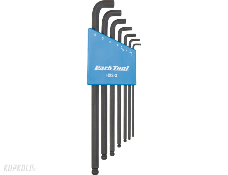 Sada&#x20;Park&#x20;Tool&#x20;kl&#x00ED;&#x010D;&#x016F;&#x20;inbus&#x20;s&#x20;kr&#x00E1;tk&#x00FD;m&#x20;koncem&#x20;HXS-3