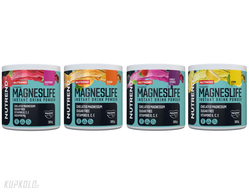 Nutrend&#x20;MAGNESLIFE&#x20;Instant&#x20;Drink&#x20;Powder&#x20;instantn&#x00ED;&#x20;n&#x00E1;poj&#x20;s&#x20;ho&#x0159;&#x010D;&#x00ED;kem,&#x20;300&#x20;g