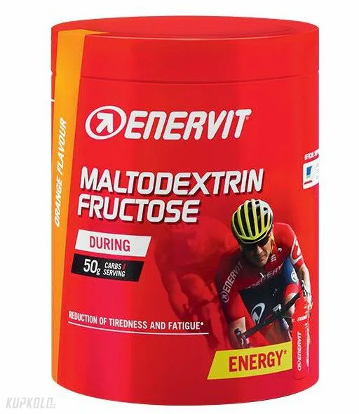 Enervit Maltodextrin FRUCTOSE vysoce energetický nápoj,  500g