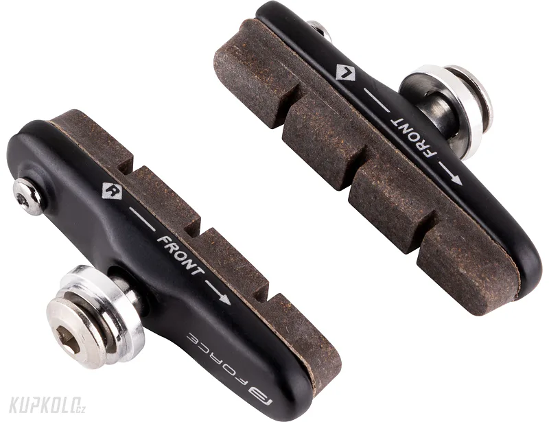 Gumičky brzd Force silniční výměnné korkové, černé 55mm